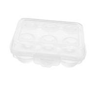 Gatuida Scatola Per Uova in Plastica Con Distributore Uova Per Frigorifero Contenitore Portatile Da Campeggio Scatola Con Per Protezione Da Urti e Sporco