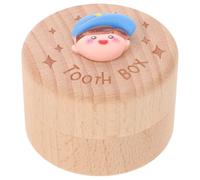 Gatuida Scatola Porta-denti in Legno per Bambini: Scatola Porta-dentini per Bambini - Organizer per Riporre I Denti Smarriti - Grazioso Contenitore in Legno per I Primi Souvenir Del