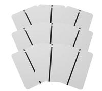 Gatuida Schede in Alluminio per Verniciatura Auto 10 Pezzi, Pannelli Campione Spray per Corrispondenza Colori, Resistenti e Leggeri per Tecnici di Verniciatura Automobilistica