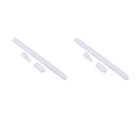 Gatuida Schermo di Copertura Del Supporto Del Silicone Del Manicotto Della Matita Compatibile Della Penna 2Pcs Bianco per Il Tocco