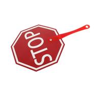 Gatuida Segnale Stop Mano Riutilizzabile con Manico per Aula Tavoletta Interattiva Colorata per Risposte e Voti Strumento Versatile per Coinvolgimento Studenti e Gestione Classe