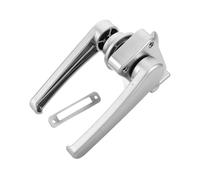 Gatuida Serratura Porta Bagno Camper Doppia Leva Resistente e Compatta Maniglia Privacy senza Chiave per Roulotte e Caravan Installazione Facile Resistente Intemperie e Uso Intensivo