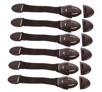 Gatuida Serrature Di Sicurezza Per Armadietti e Blocchi Per Porte e Finestre, Protezione Ragazzo Ragazza Ragazzo Ragazza, Cinghie Senza Fori Multifunzione Per Mobili e Frigorifero, Set Da 12 Pezzi