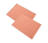 Gatuida Set 2 Fogli Carta da Parati per Casa delle Bambole 1:12 e Attacca Motivo Mattone Rosso Adesivi Murali per Mini Case Facile da Tagliare