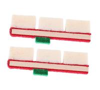 Gatuida Set 2 Pezzi Accessori Per La Manutenzione Del Pianoforte Pianoforte Smorzatore in Lana e Legno Per Strumenti Verticali Finitura Liscia e Resistente Al Tatto Per Uso Professionale