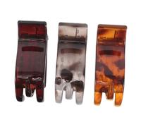 Gatuida Set 3 Mollette Per Chioma a Due Denti Antiscivolo Per Coda Di Cavallo Alta e Chignon, Fermagli Decorativi Per Chioma Lunghi e Spessi, Accessori Eleganti Per Donne e Ragazze