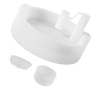 Gatuida Set 3 Pezzi Copertura in Silicone per Cannuccia e Tazze, Tappo Antipolvere e Antiperdita Riutilizzabile, Protezione per Utensili Cucina in Silicone