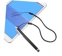 Gatuida Set 5 Penne Stilo Capacitive in Metallo e Silicone 9mm con Cordino Anti-smarrimento per Tablet e Smartphone, Penna Touch Screen Leggera e Compatibile per Disegno e Scrittura