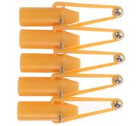 Gatuida Set 5 Pezzi Utensili per Stucco in Metallo e ABS Raschietto e Applicatore di Colla per Calafataggio Strumento per Finitura e Lisciatura Fughe Piastrelle per Cucina Bagno e