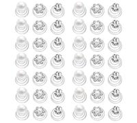 Gatuida Set 60 Fermagli per Chioma a Spirale Strass e Perle Forcine Piccole e Sottili per Donne e Ragazze Accessori Eleganti per Matrimoni Feste e Acconciature Quotidiane