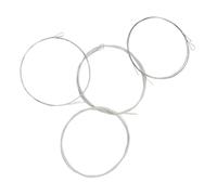 Gatuida Set Corde per Mandolino a Otto Corde in Acciaio Rivestimento in Rame Argentato, Accessorio Facile da Usare per Migliorare la Profondità del Suono