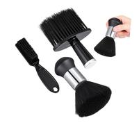 Gatuida Set Da 3 Spazzole Per La Pulizia Dei Chioma Da, Spolverino Leggero e Resistente Per Collo e Orecchie, Strumenti Portatili Per Lo Styling Uomo e Donna, Per Saloni e Barberia