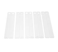 Gatuida Set di 10 Guide di profondità per Argilla polimerica acrilica: 2/3/4/5/6 mm - Mattarello in Argilla per Orecchini in polimero - Guide di profondità a