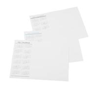 Gatuida Set di 3 calendari da parete scuri 2027, formato verticale A3, | Calendario da parete per casa e ufficio, agenda domestica, per la pianificazione giornaliera a casa, la lista delle cose da