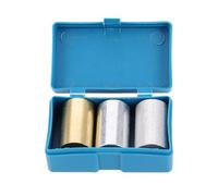 Gatuida Set di Cilindri Metallici per Esperimenti di Densità e Calore Ferro Rame e Alluminio 3 Pezzi da 3X18 CM Forniture Didattiche per Laboratori di Fisica