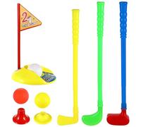 Gatuida Set di Giocattoli da Golf per Bambini, Mazze da Golf E Palline Educative in Plastica per Bambini Piccoli, per Giocare Al Chiuso E All'aperto, Multicolore