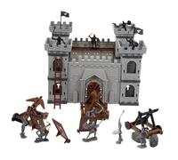 Gatuida Set Di Giocattoli Militari Castello Per Ragazzo Ragazza Riproduzione Di Soldatini Carro Da Battaglia Roma Antica Decorazione Per Feste e Casa