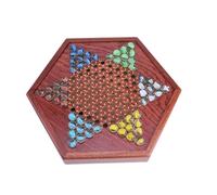 Gatuida Set in Legno per e Adulti Scacchiera Esagonale con Biglie Colorate da Tavolo Intelligente per Speciali