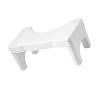 Gatuida Sgabellino da Bagno in Pp Sgabello per Wc Accovacciato Pratico e Stabile Buona Capacità Portante Design Elegante e Compatto Facil Riporre Pulire