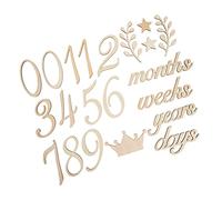 Gatuida Sign Birth Announcement Card Creative Monthly Milestone Photo Prop For Newborn Lovely And Durable Shower Decoration Accessory