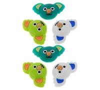 Gatuida Smorzatore per Racchetta da Tennis a Forma di Koala, Set da 6 Pezzi 3 Colori Assortiti, Riduttore di Vibrazioni per Corde e Uso Indoor/Outdoor