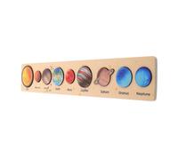 Gatuida Solare Puzzle in Legno Per Ragazzo Ragazza Kit Di Progetto Attività Didattica Spaziale Educativo Puzzle Di Apprendimento Sui Pianeti