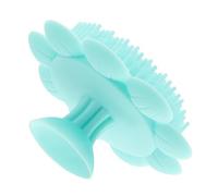Gatuida Spazzola da Bagno in Silicone Verde per Bambino Bambina, Pratica e Sicura, Facile da Impugnare, per Massaggio Delicato del Cuoio Capelluto nel Bagnetto