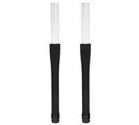 Gatuida Spazzola per Batteria Telescopica in Nylon Accessorio Resistente per Percussioni Comoda Impugnatura Retrattile con Borsa di Trasporto per Jazz e Rullante