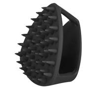 Gatuida Spazzola Per La Testa e Massaggiatore Per Cuoio Capelluto in Silicone, Piccola Spazzola Per Viso Da Uomo Per Esfoliante Chioma, Pulizia Barba e Doccia, Compatta e Delicata Per Viaggi