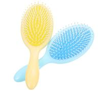 Gatuida Spazzole Antistatiche per Chioma da Viaggio 2 Pezzi Cuscino D’aria Massaggiante, Pratiche per Acconciature Femminili, Distribuzione Sebo e Massaggio Cuoio Capelluto