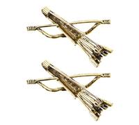 Gatuida Spilla da Uomo a Forma e Freccia in Lega di Zinco, Set da 2 Pezzi Spilla Vintage Chic con Pietre Decorative per Colletto e Sciarpa, Accessorio Elegante per Giacca e Cardigan,