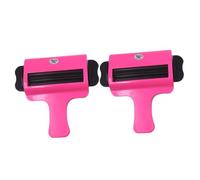 Gatuida Spremi-dentifricio 2 Confezioni Dispenser Rotante per Dentifricio Spremi-tubi per Creme Vernici Cosmetici Niente Più Sprechi