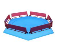 Gatuida Stadio Battling Top - Campo di allenamento in plastica per Gyro, vassoio per dischi per giochi di battaglia per casa o classe, tabellone per stadio sportivo Gyro blu