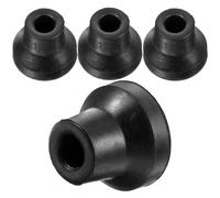 Gatuida Stampelle Accessori per e Gomma Piedi Coperture Antiscivolo in 4 Pezzi, Punte Resistenti e Stabili Bastone per Anziani e Trekking