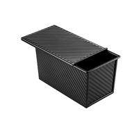 Gatuida Stampo per Pane in Acciaio al Carbonio con Rivestimento Antiaderente Teglia da Forno per Toast con Design a Rilievo per Uso Domestico e Professionale