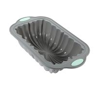 Gatuida Stampo per Pane in Silicone Antiaderente 2 Colori Tortiera Rettangolare a Forma di Fiore Resistente e Lavabile per Pane Tostato Plumcake e Torte Adatto per Cucina e Forno
