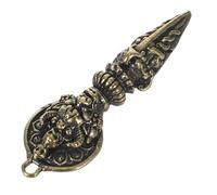 Gatuida Statua Del Buddha Tibetano Vajra Dorge Pestillo Cerimoniale Dorje Fatto Mano in Resistente Simbolo Spirituale Di Preghiera Per Decorazione Buddista