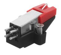 Gatuida Stilo per Fonografo Dinamico Puntina in Rubino Attacco Stilo per Giradischi per Vinile Riproduzione Audio Fedele senza Preamplificatore Adatto a Principianti e Appassionati