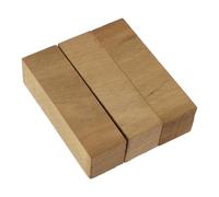 Gatuida Strisce di Legno Grezzo 7x2x2 Cm Set da 3 Pezzi per Restauro Mobili Antichi, Forniture Artigianali Legno Non Finito, Bastoncini Robusti per Progetti Fai da Te e Intaglio Creativo