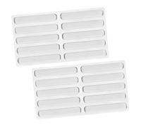 Gatuida Strisce Paraurti Trasparenti in Silicone Autoadesive per Ante e Cassetti, Protezioni Antiscivolo e Paracolpi per Mobili, Kit 20 Pezzi per Sicurezza Ragazzo Ragazza e Protezione