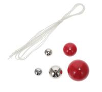 Gatuida Strumento per Esperimenti di Fisica Pendolo a Sfera Singola Attrezzatura Didattica Portatile 10 Sfere Dispositivo Educativo per Insegnamento della Meccanica Scolastica