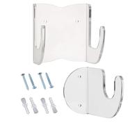 Gatuida Supporto da Parete per Chitarra e Basso Ganci Rimovibili Porta Chitarra Muro Protettivo Antigraffio Stand Classico per Strumenti Corda Facile Installazione per Decorazione Interni