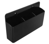 Gatuida Supporto da Parete per Telecomando a 3 Scomparti Organizer Adesivo per Condizionatore Ventilatore e TV Salvaspazio per Soggiorno e Camera da Letto Installazione senza Fori