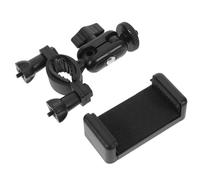 Gatuida Supporto Morsetto per Telecamera Action con Rotazione Gradi Specchietto Retrovisore per Manubrio Moto Porta Telefono Compatibile con Gopro e Smartphone per Bicicletta e Moto