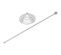 Gatuida Supporto per Bandiera da Scrivania in Acciaio Inossidabile Resistente Base per Asta Bandiera da Ufficio Sostegno Stabile per Piccole Bandiere Accessorio Decorativo per Tavolo