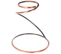 Gatuida Supporto per Gocciolatore di Caffè in Metallo Base Stabile, Portafiltro Manuale Grande in Stile Antico Rame per Preparazione Caffè a Mano in Cucina