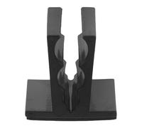 Gatuida Supporto per Microfono con Clip Quadrata in Plastica Morsetto Adesivo Compatto per Microfono Wireless Accessorio per Registrazioni Discorsi e Trasmissioni in Diretta