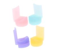 Gatuida Supporto per Pollice in Silicone per Clarinetto e Oboe 4 Pezzi Forma Ergonomica Design Confortevole per Migliorare Stabilità Esecuzione Musicale