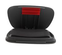 Gatuida Supporto per Telefono per Auto Antiscivolo in Silicone Grigio 13,5x10x1,5 Cm, Base Resistente per Supporti Gps, Adatto per Cruscotto Auto e Guida Sicura