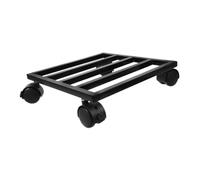 Gatuida Supporto Porta Vasi con Ruote Girevoli Carrello Mobile per Piante Pesanti Sottovaso Stabile per Interno ed Esterno Portafiori e Portapiante Facile da Spostare